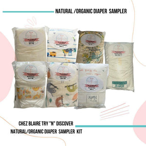 Try "N" Discover Organic/Natural Diaper Sampler Kit (Pack of 7)