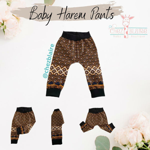 Baby/Kids Harem Pants | 0-5T