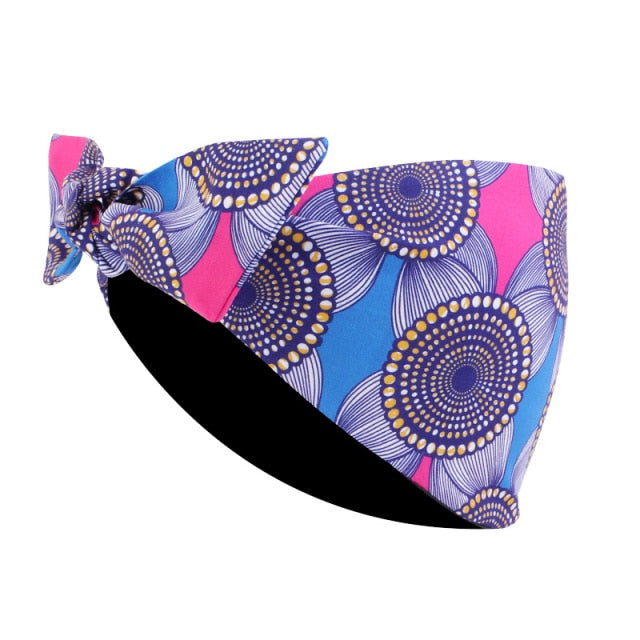 African Pattern Print Headband for Women